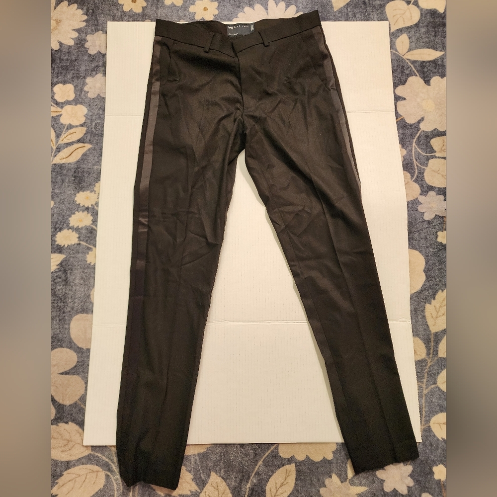 ASOS DESIGN Slim Tuxedo Pants